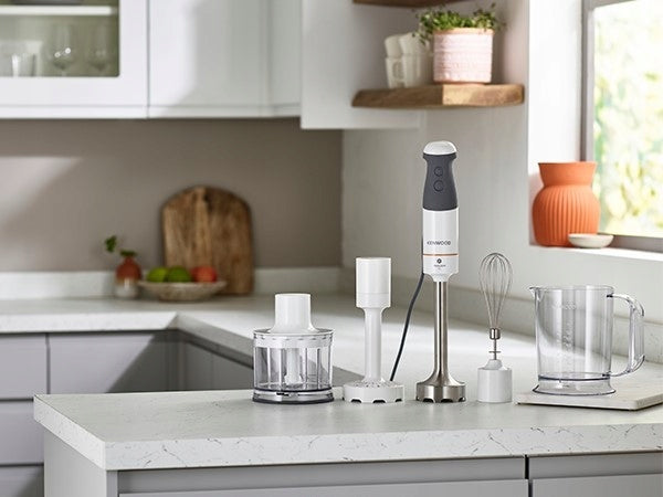 HAND BLENDER KENWOOD HBM40.306GY TRIBLADE XL GREY 850 IN WHITE Brand Kenwood