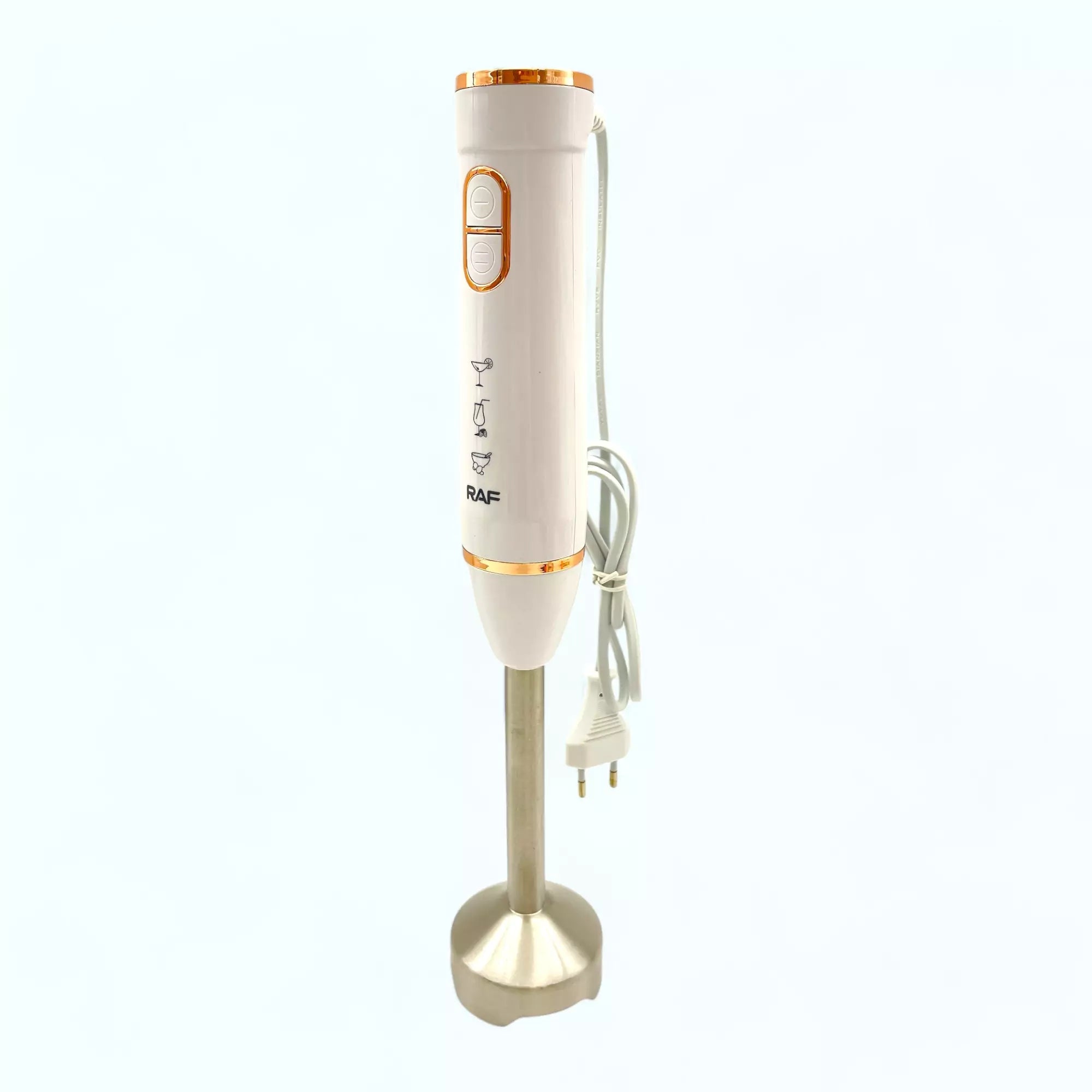 HAND BLENDER METAL TIP COLOR WHITE STRONG RAF 800W