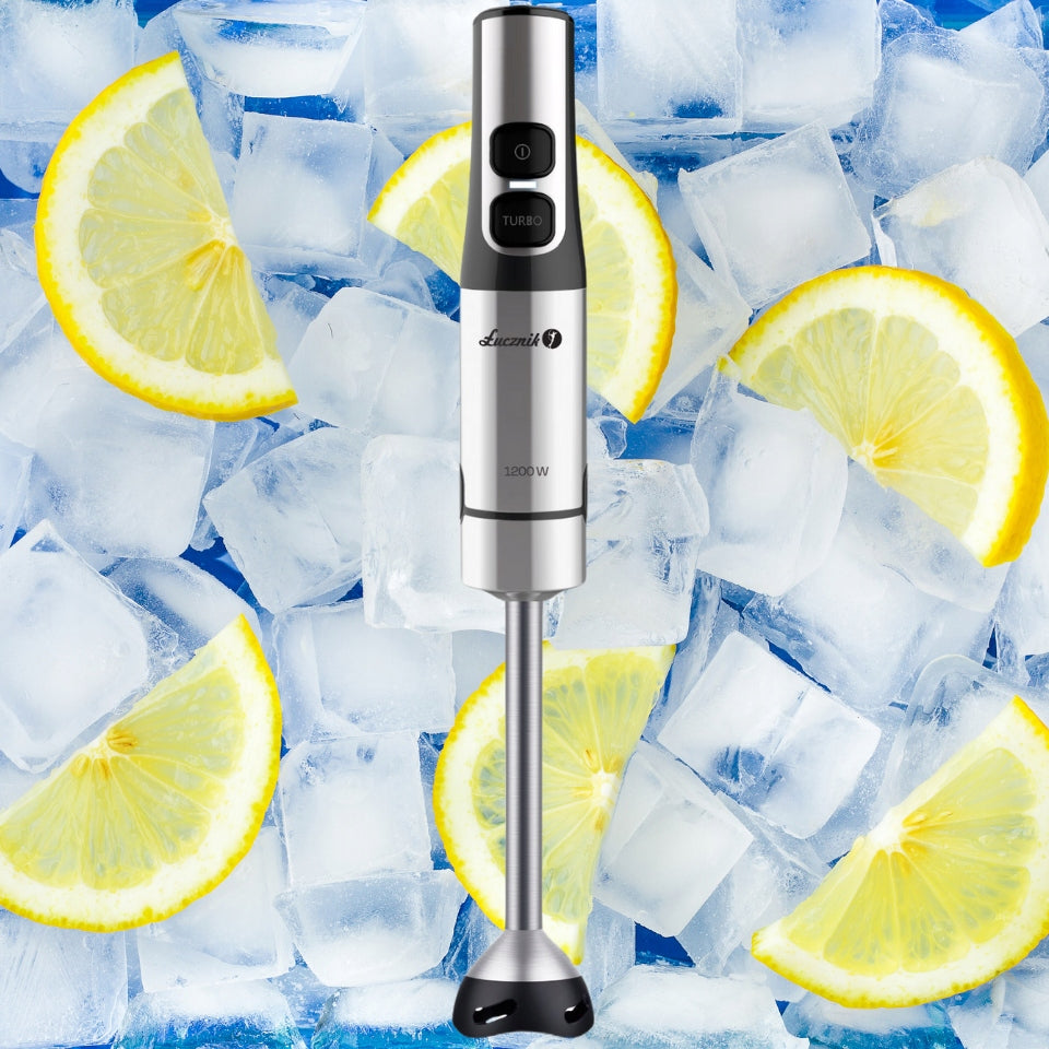 HAND BLENDER MULTIFUNCTIONAL KITCHEN MIXER SHREDDER 1200W ŁUCZNIK EAN (GTIN) 5902022185169