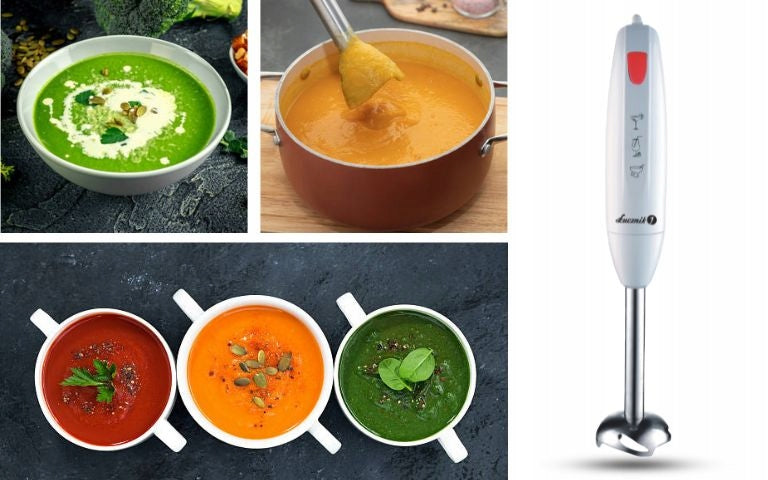 HAND BLENDER MULTIFUNCTIONAL KITCHEN MIXER SHREDDER POWER 200W ŁUCZNIK Power rating 200 W