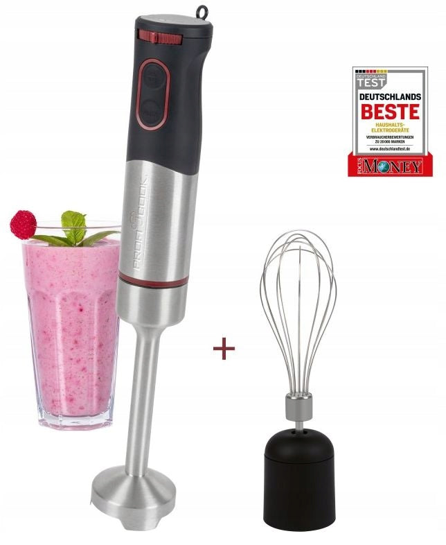 HAND BLENDER POWERFUL MIXER ELECTRIC SHREDDER 1000W STEEL INOX EAN (GTIN) 4006160012262