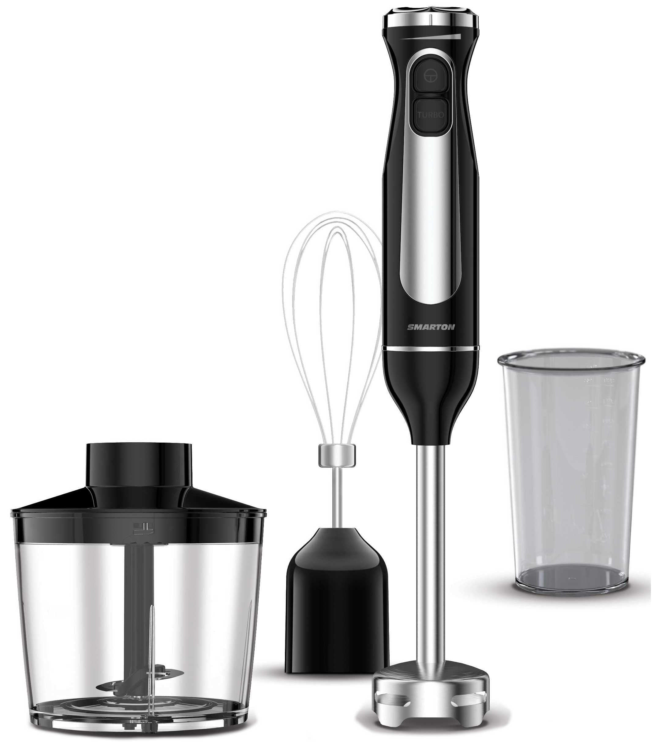 HAND BLENDER SET SMARTON 3IN1 600W TURBO SMOOTH ADJUSTMENT SOLID