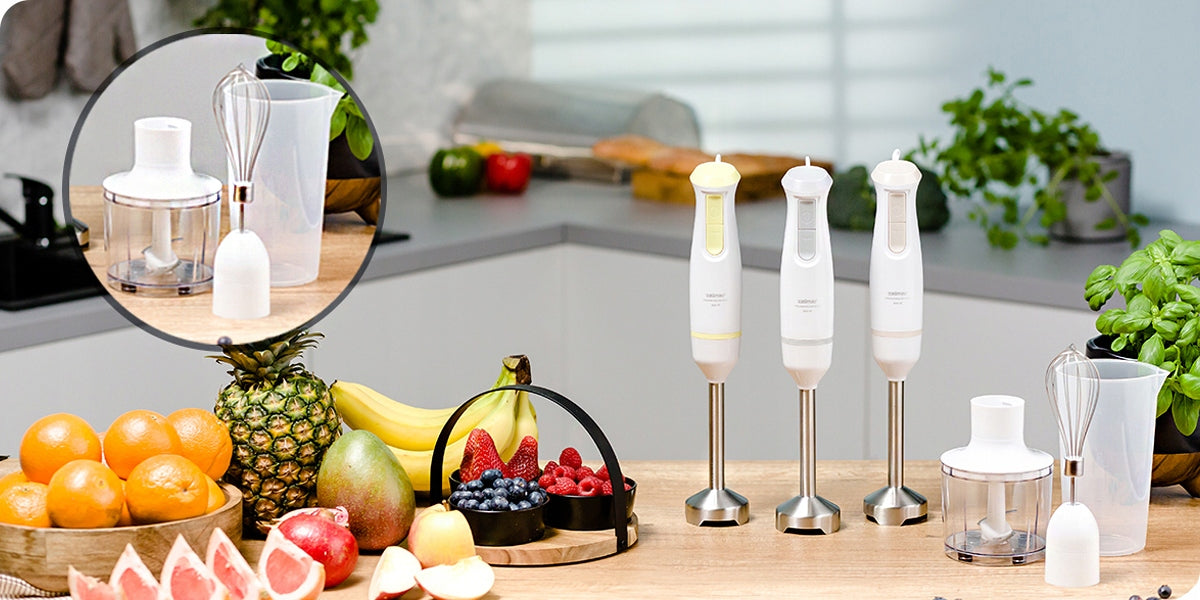 HAND BLENDER ZELMER KITCHEN MULTIFUNCTIONAL MIXER ROBOT TURBO 800W Packaging status original