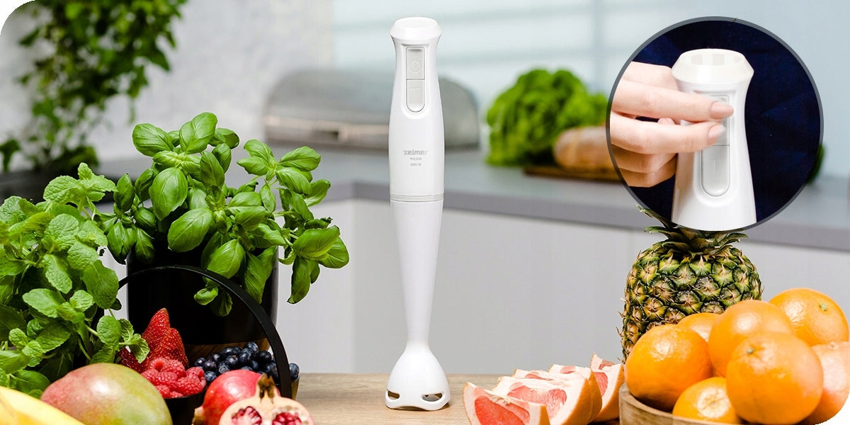 HAND BLENDER ZELMER KITCHEN MULTIFUNCTIONAL MIXER ROBOT TURBO 800W Packaging status original