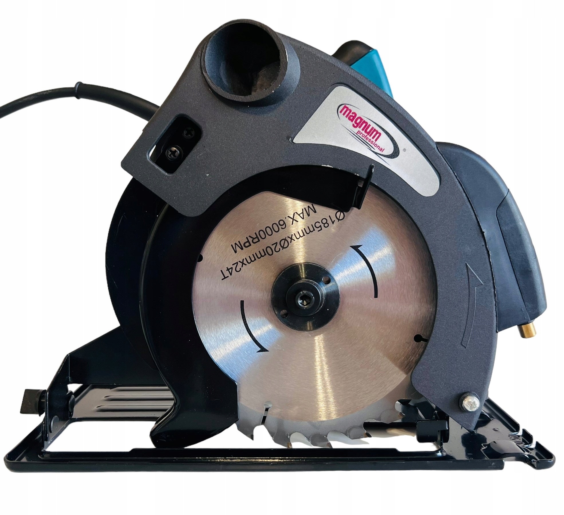 HAND CIRCULAR SAW WITH LASER SAW CUTTER + 3 DISCS STRONG 2800W Rotational speed 5000 rpm