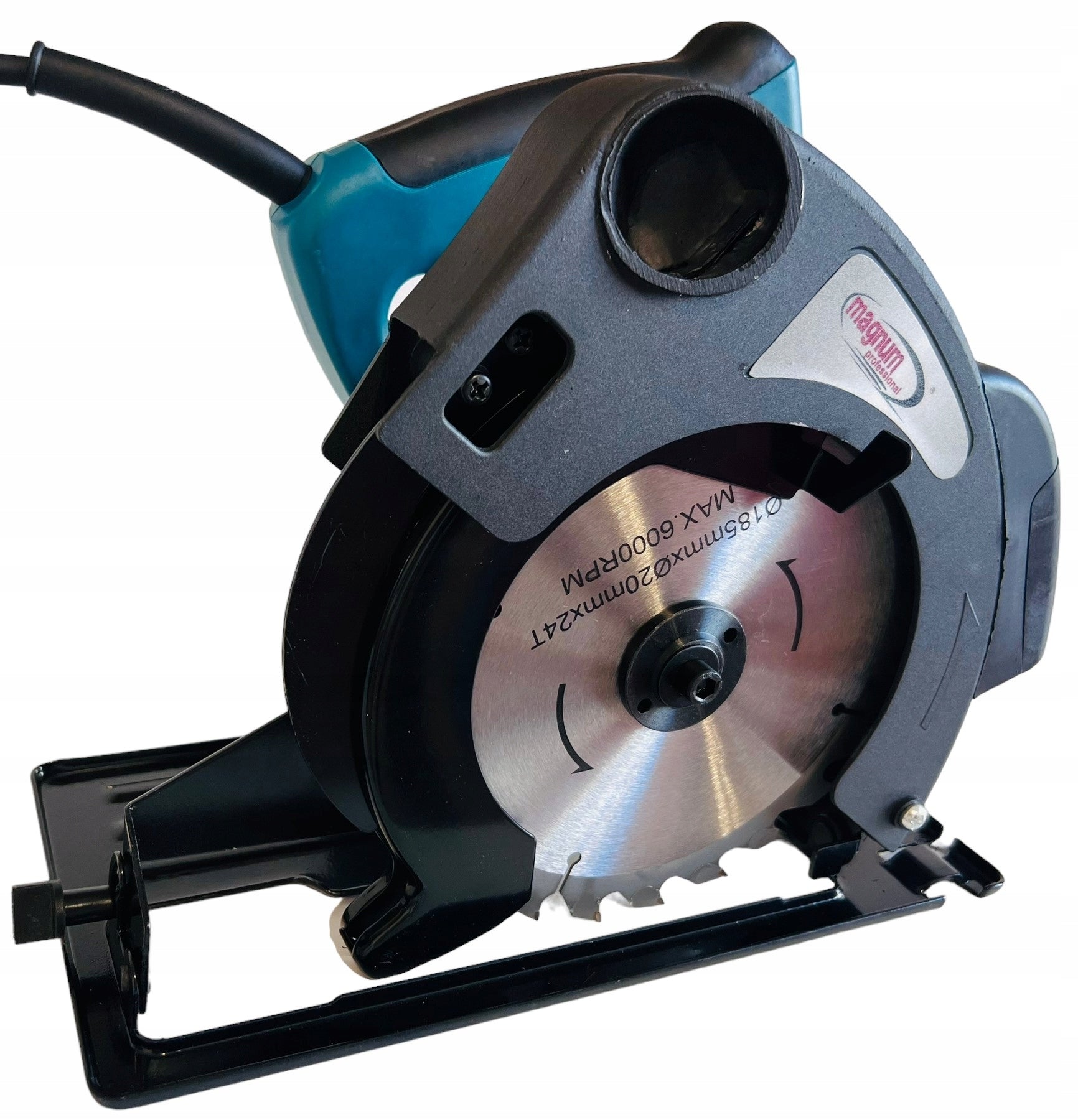 HAND CIRCULAR SAW WITH LASER SAW CUTTER + 3 DISCS STRONG 2800W Saw bore diameter 20 mm