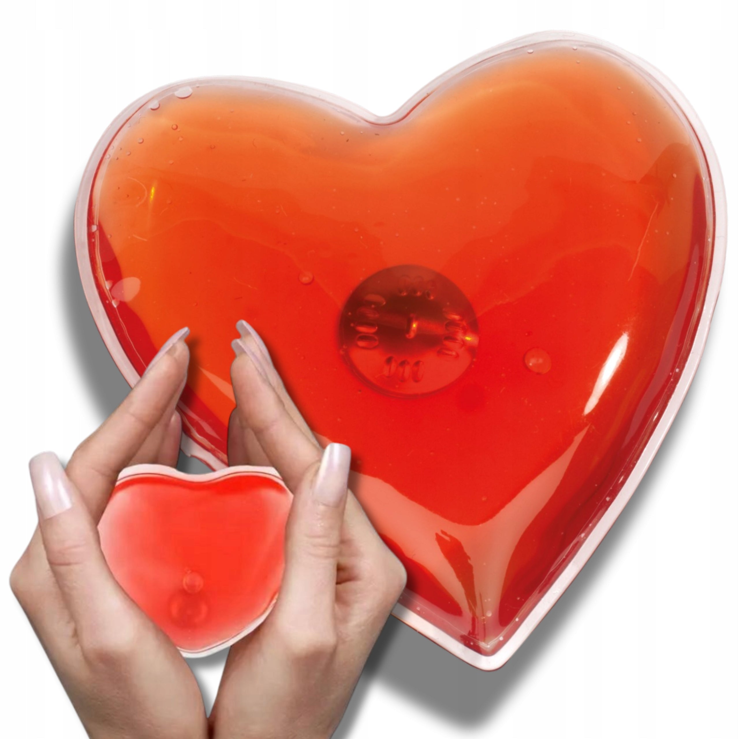 HAND HOT WATER BOTTLE HEATER Hands Leg HEART REUSABLE WARMING
