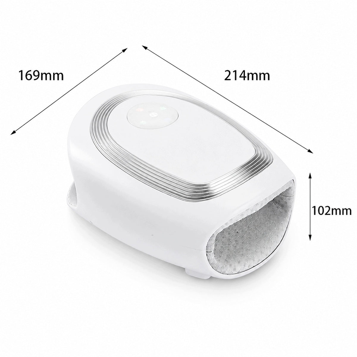 HAND MASSAGER WIRELESS PNEUMATIC VIBRATION ACUPRESSURE HEATING Packaging status original