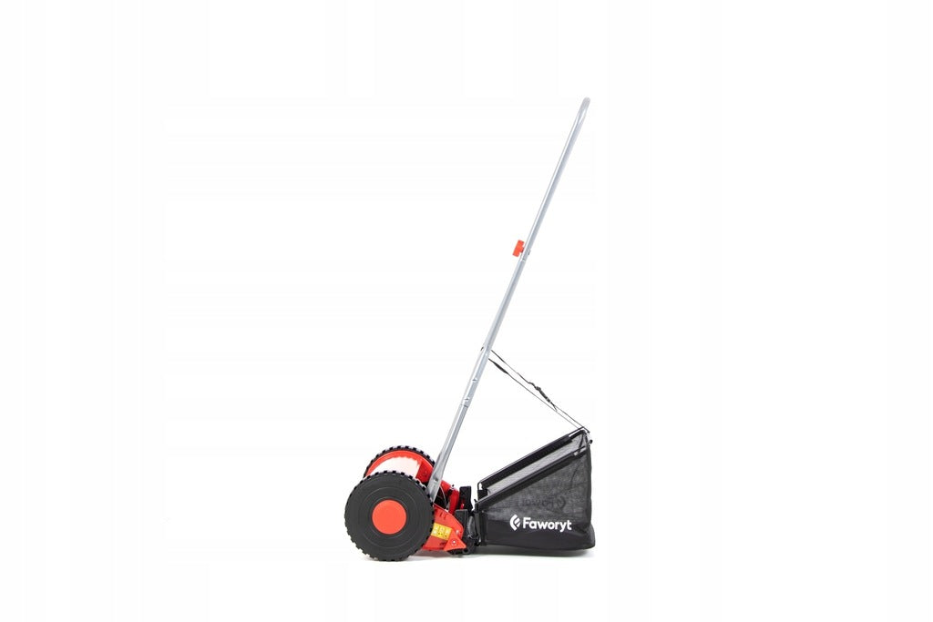 HAND MOWER PUSH MECHANICAL DRUM TKR300 WITH BASKET 30cm 14-47 mm Basket with a basket