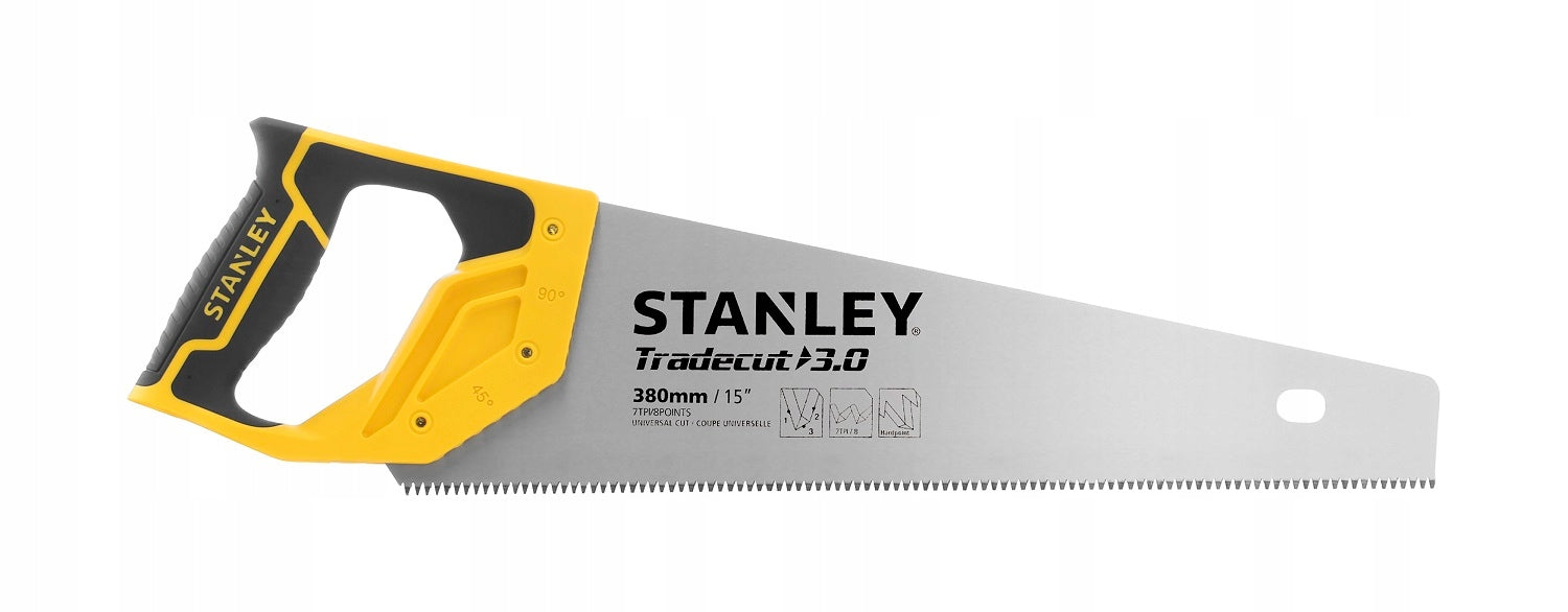 HAND SAW 450MM 7TPI STANLEY TRADECUT 1-20-354