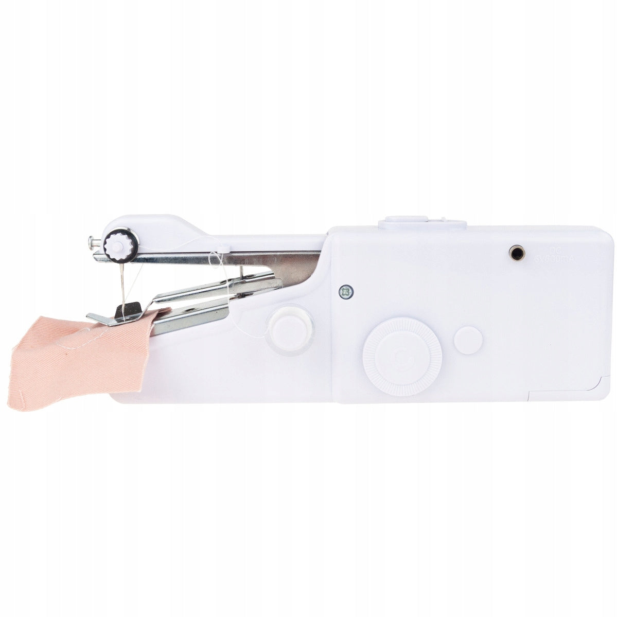 HAND SEWING MACHINE MINI PORTABLE ELECTRIC BATTERY OPERATED + ACCESSORIES Dominant color white