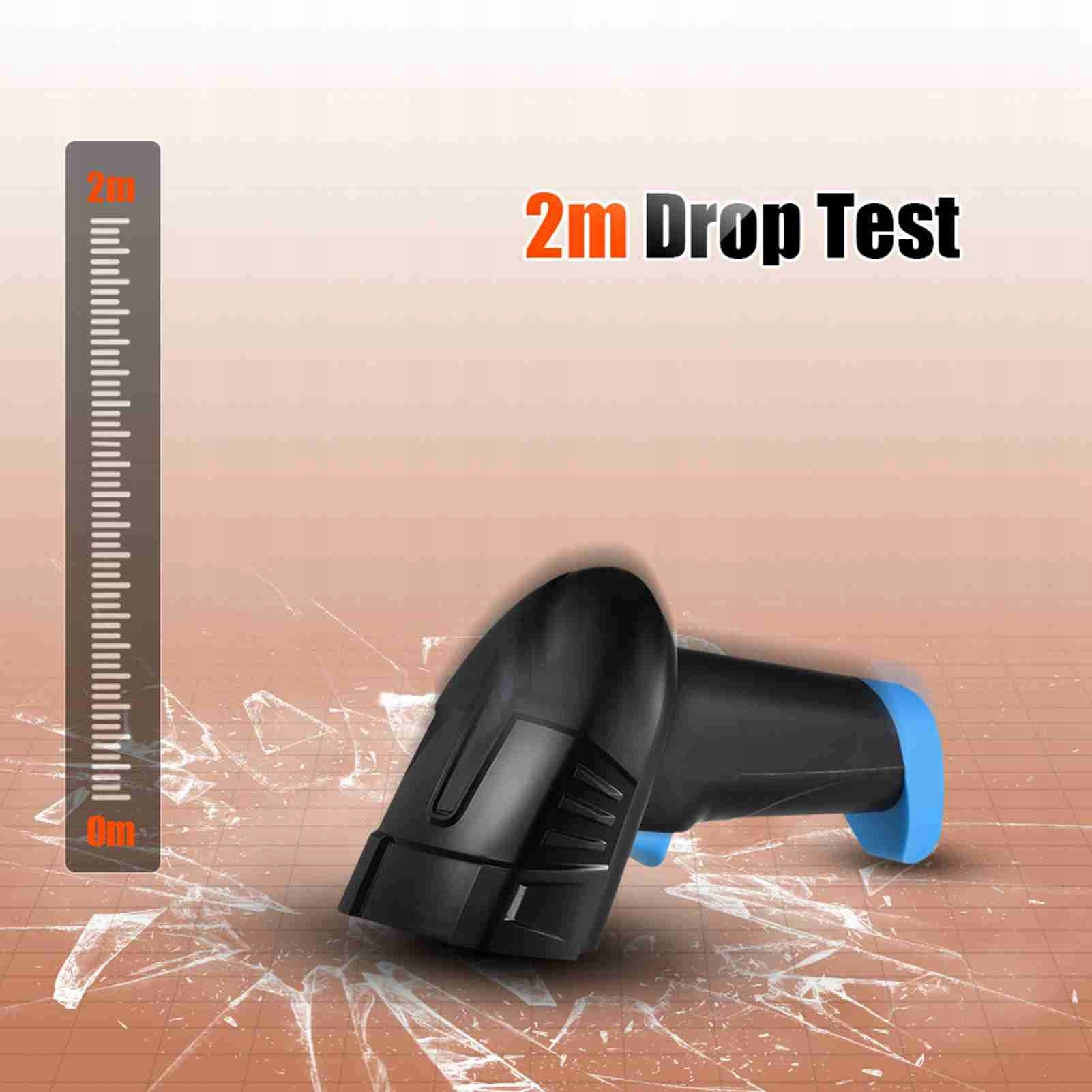 HANDHELD 1D WIRELESS BARCODE SCANNER STRAP READER WITH USB 4B RECEIVER Brand no brand