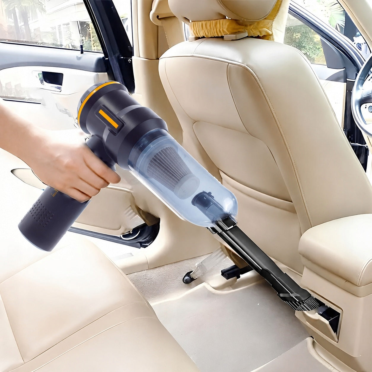 HANDHELD CAR VACUUM CLEANER CORDLESS BATTERY POWER ROYALE RMW-01 Dust container volume 0.3 l