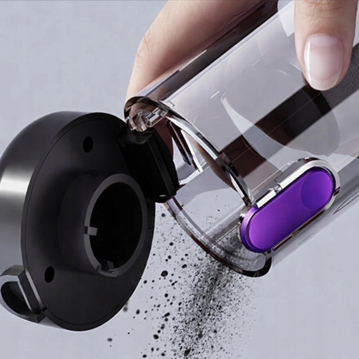HANDHELD CORDLESS CAR CORDLESS VACUUM CLEANER 16000PA 2IN1 SET Dust container volume 0.5 l