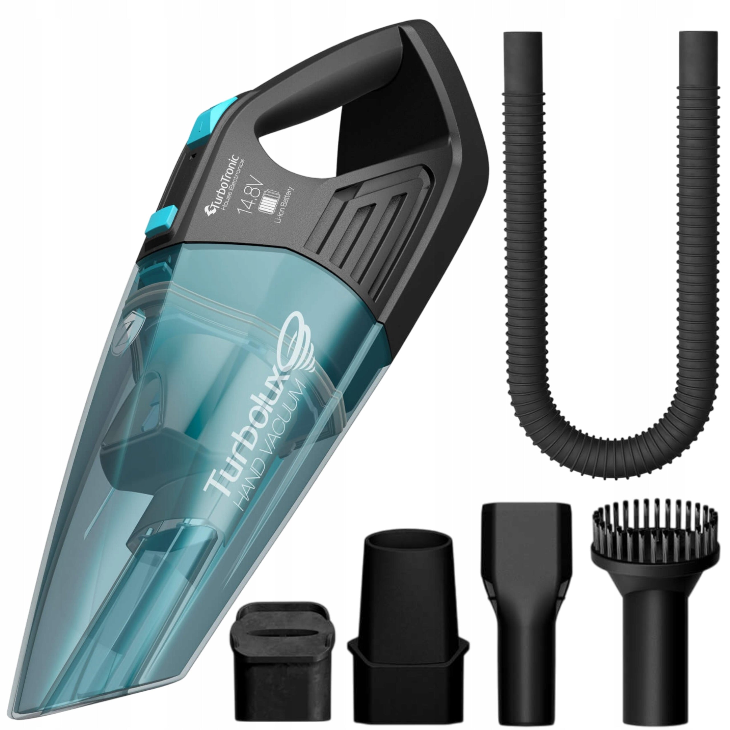 HANDHELD CORDLESS CAR VACUUM CLEANER FOR CAR 8KPA WET DRY 120W Manufacturer code TT-LUX400PLUS odkurzacz samochodowy