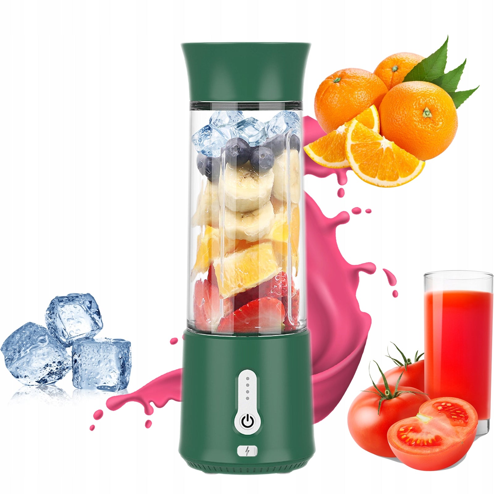 HANDHELD CUP BLENDER PORTABLE FOR SMOOTHIE JUICES AND MILKSHAKES 500ML Packaging status original
