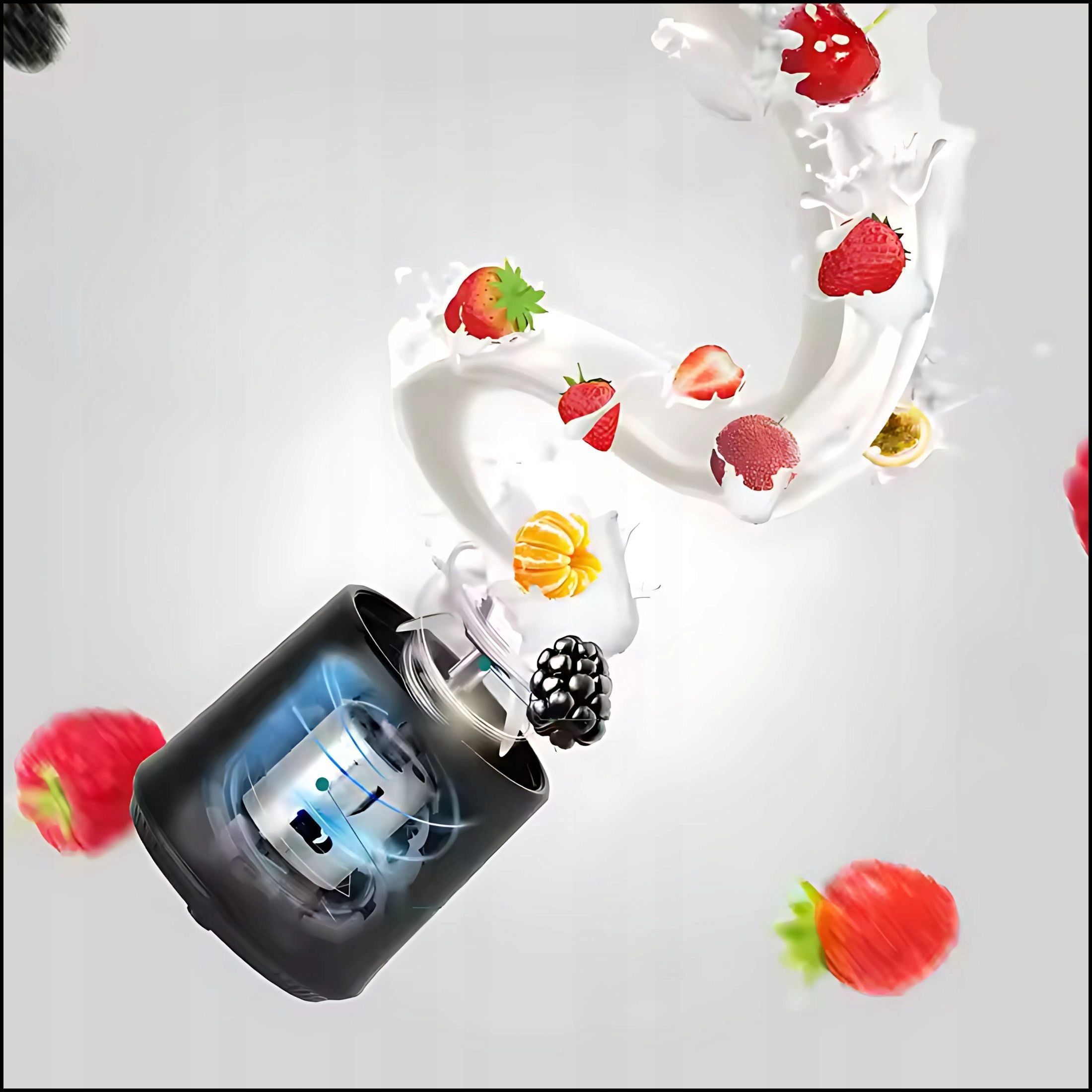 HANDHELD CUP BLENDER WIRELESS PORTABLE CHARGING USB POWER 150W Manufacturer code BLENDER BEZPRZEWODOWY 150W DO SHAKE GADGETIC