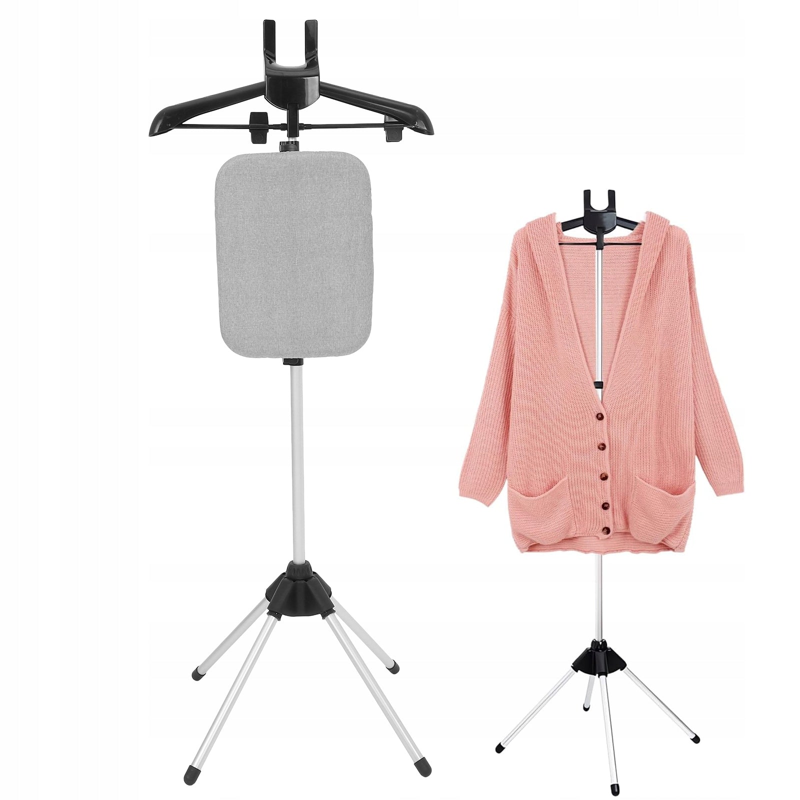 HANDHELD GARMENT STEAMER RACK ADJUSTABLE ACCESSORIES HANGER FOR CLOTHES
