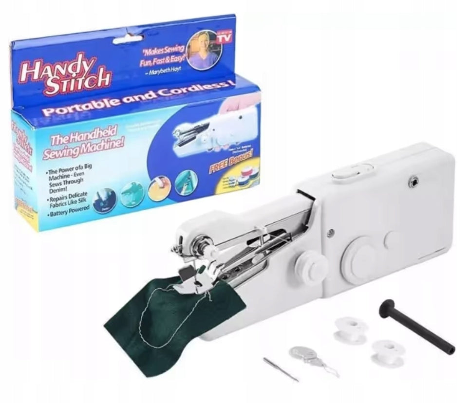 HANDHELD MINI BATTERY OPERATED SEWING MACHINE HANDY STITCH
