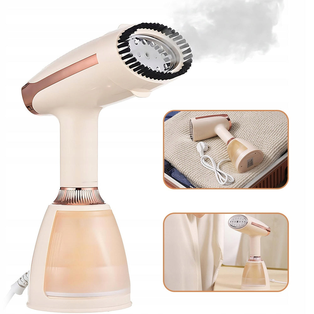 HANDHELD STEAM IRON FOR FABRICS FAST HEATING STEAMER Packaging status original