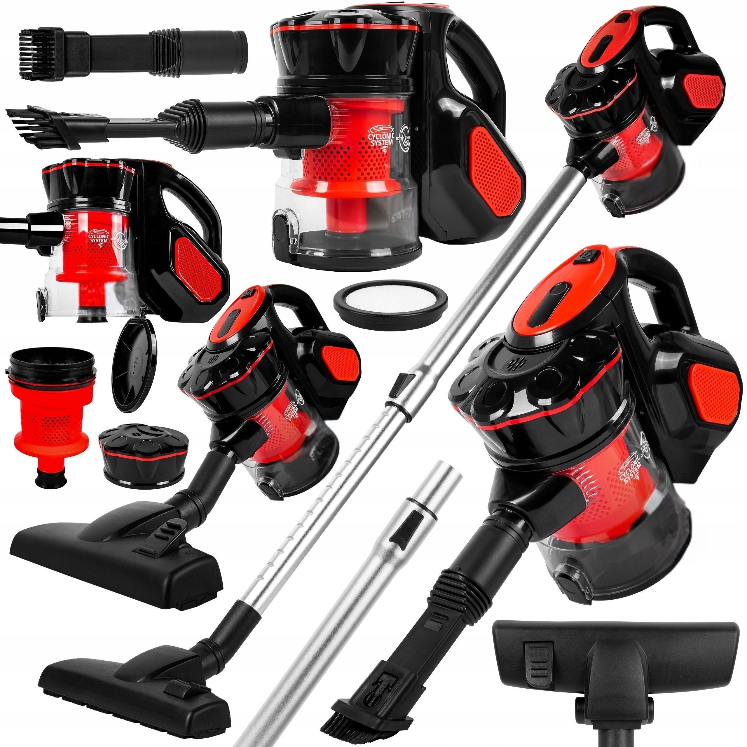 HANDHELD UPRIGHT CYCLONE BAGLESS VACUUM CLEANER 600W 5IN1 SMALL STRONG LIGHT