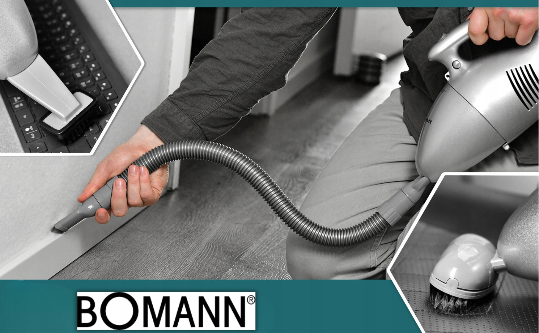 HANDHELD VACUUM CLEANER BOMANN CB 947 Power supply mains