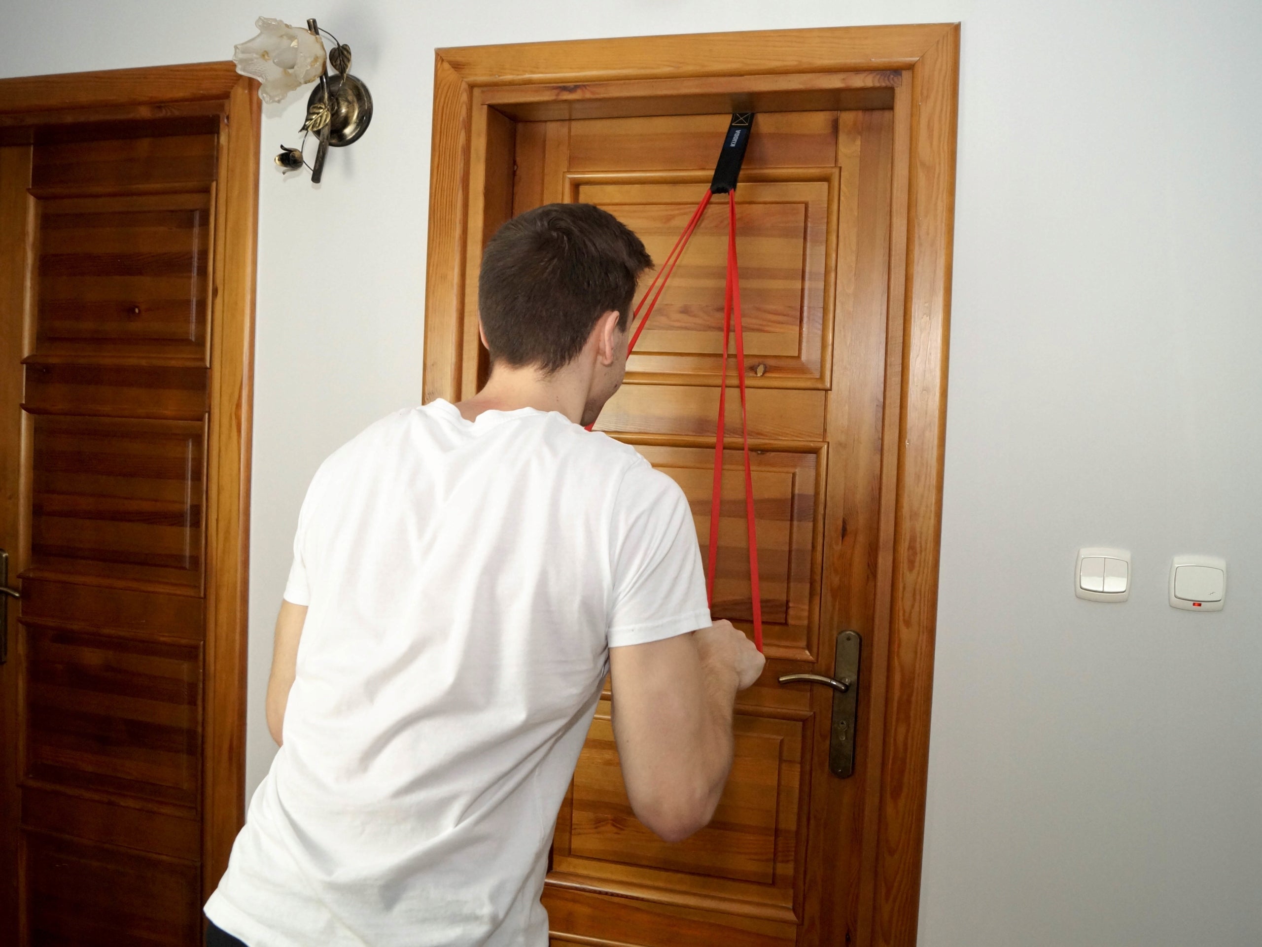 HANDLE HOOK ANCHOR FOR DOOR TO GUM DOOR ANCHOR Color black