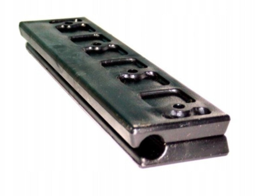 HANDLE MOUNTING TABLE BENCH GUIDE TILTED TO RIB KAYAK PONTOON
