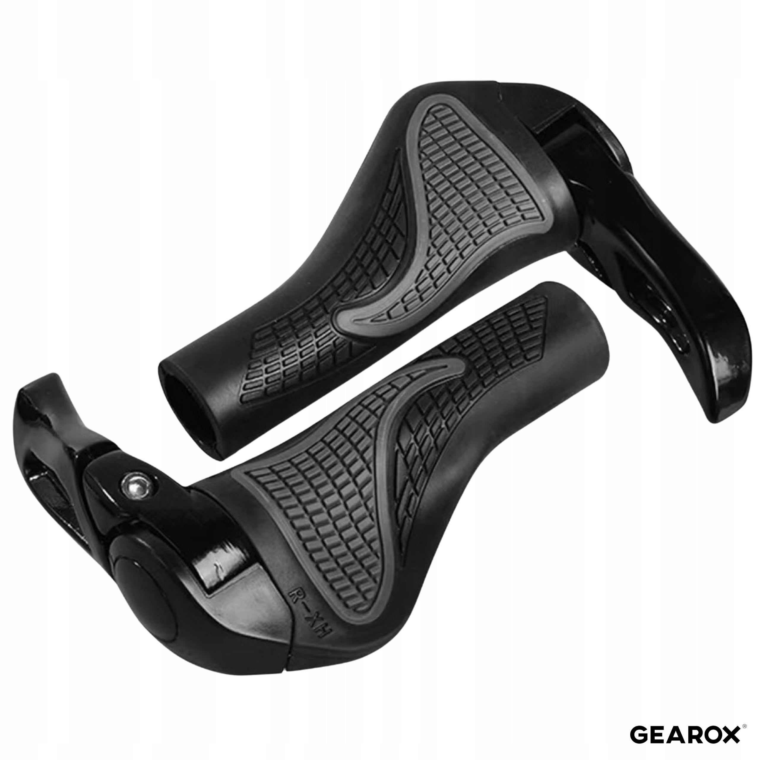 HANDLEBAR GRIPS MTB NON-SLIP RUBBER BIKE CORNERS Brand Gearox