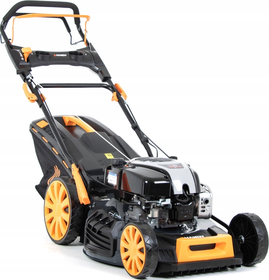 HANDY POWERFUL WIDE DIESEL MOWER WITH DRIVE BRIGGS 53cm 3,65HP BS750 Basket capacity 62 l