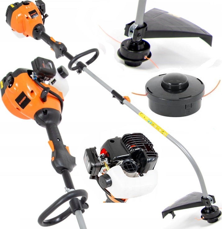 HANDY TRIMMER COMBUSTION SCYTHE WITH HEAD FISHING LINE VERY LIGHT 4.9kg 0,9KM
