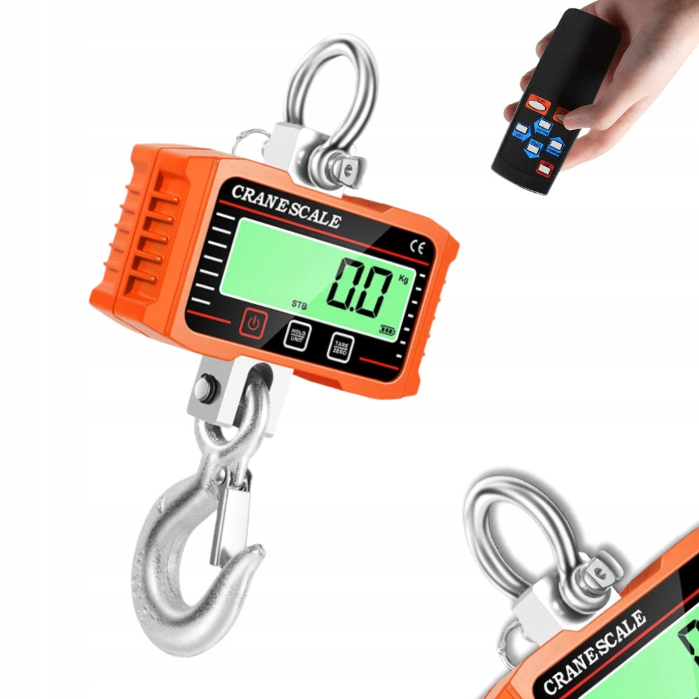 HANGING CRANE HOOK SCALE 2000KG 2T SUSPENDED STORAGE SCALE