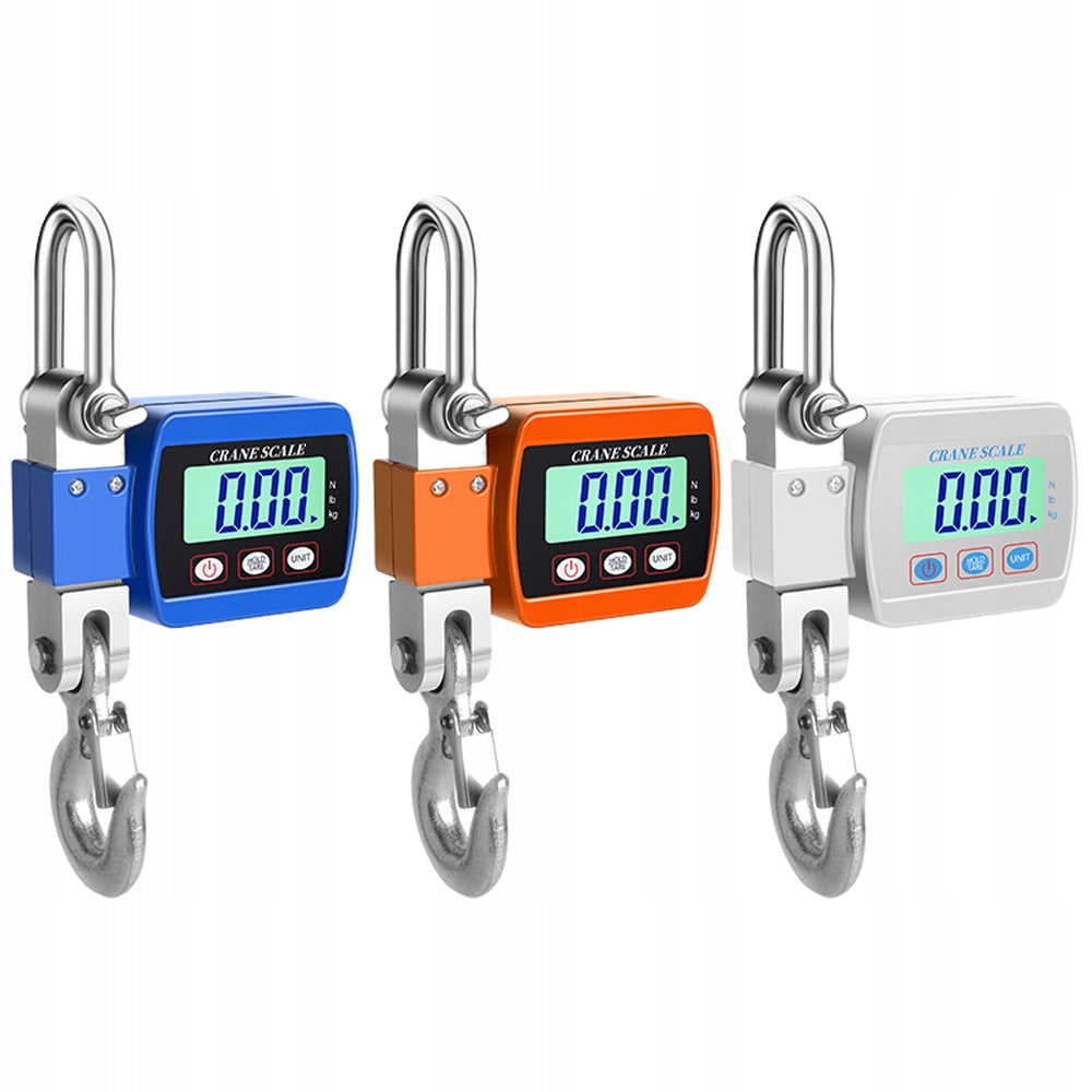 HANGING HOOK STORAGE SCALE 500KG WITH BATTERY OPERATED LCD DISPLAY Brand no brand