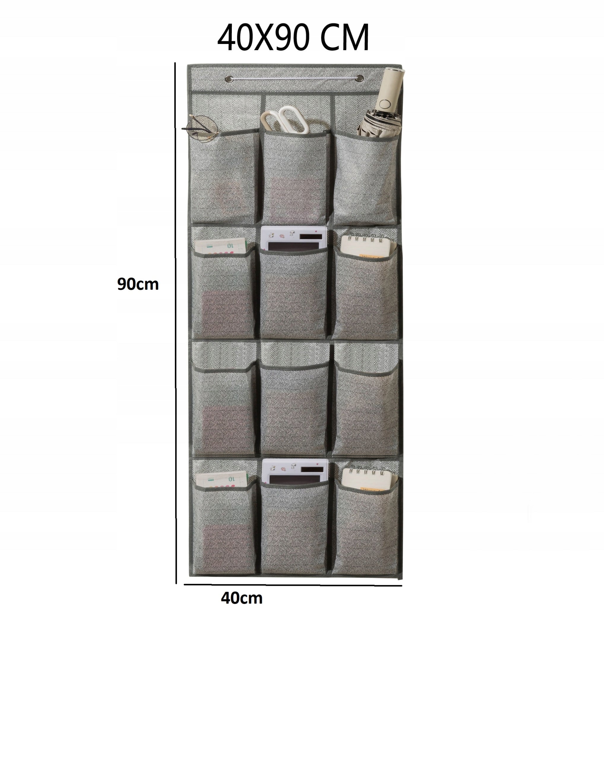 HANGING ORGANIZER FOR WARDROBE 90x40cm 12 COMPARTMENTS 282175 Manufacturer code 282175