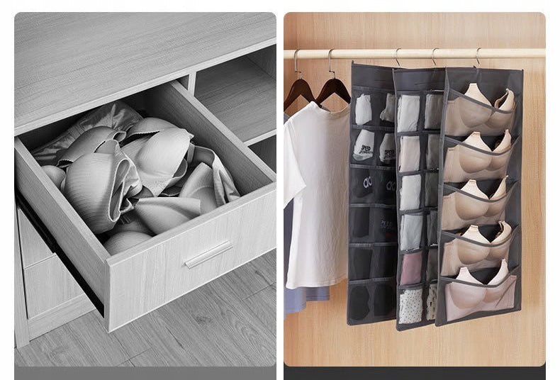 HANGING ORGANIZER for Underwear Wardrobe Socks Container 18 Compartments Brand no brand