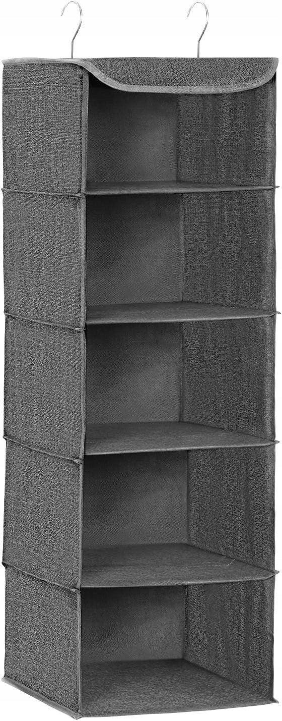 HANGING SHELF MATERIAL SHELVES FOR WARDROBE FOLDABLE CLOTHES ORGANIZER Manufacturer code Regał wiszący organizer na ubrania