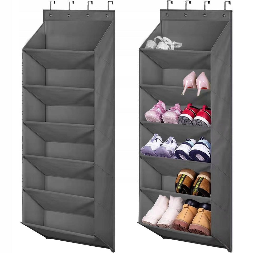 HANGING SHOE ORGANIZER TOYS DOOR ACCESSORIES BLACK Kind wardrobe organizer