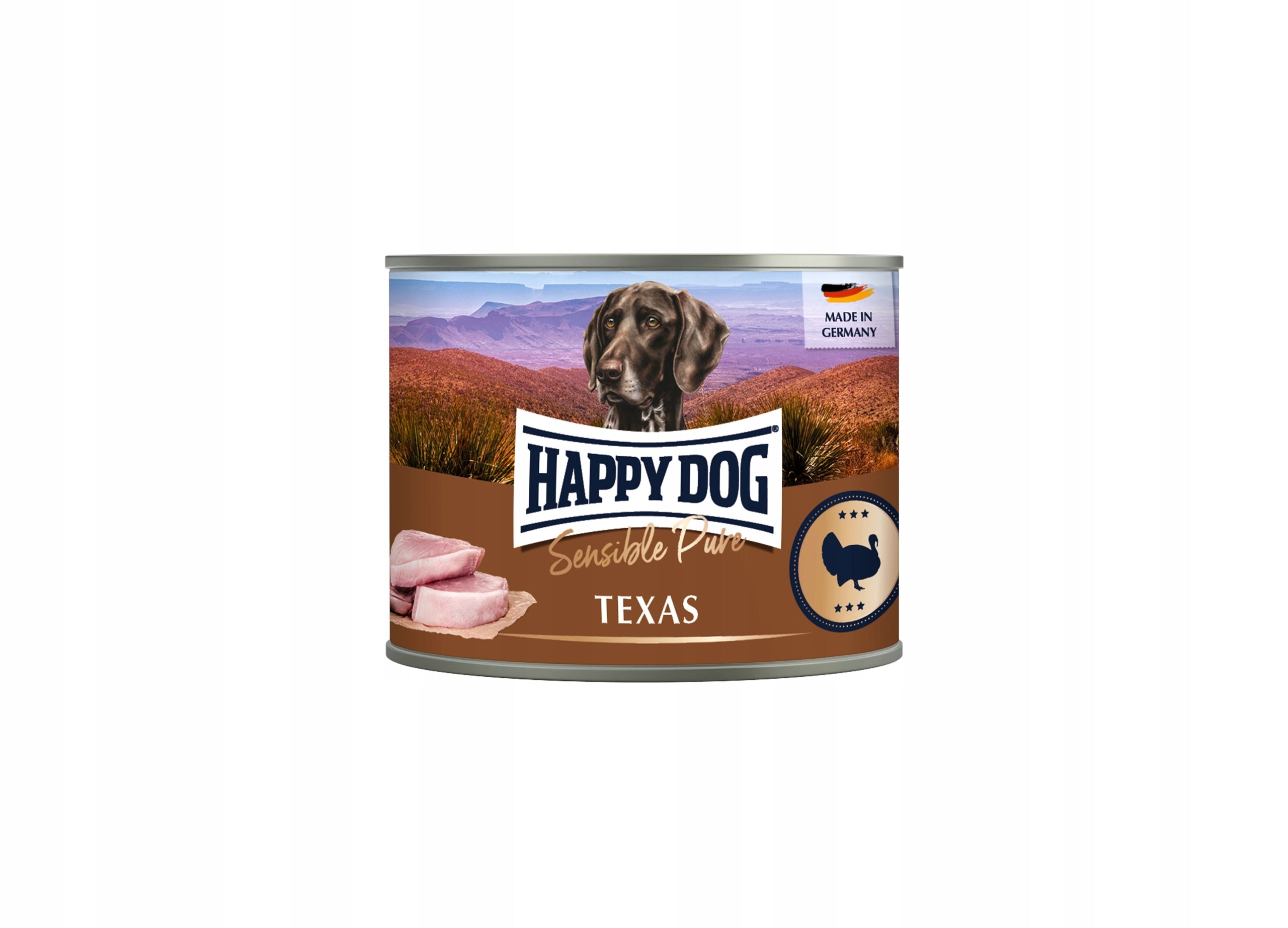 HAPPY DOG Pur Truthahn Dog Food 100% Turkey 400g