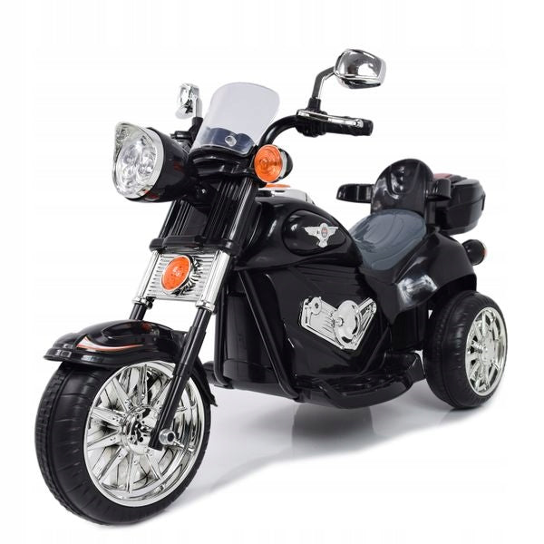 Vienvietis elektrinis motociklas vaikams BJX-88, raudonas