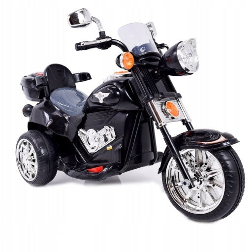 Vienvietis elektrinis motociklas vaikams BJX-88, raudonas