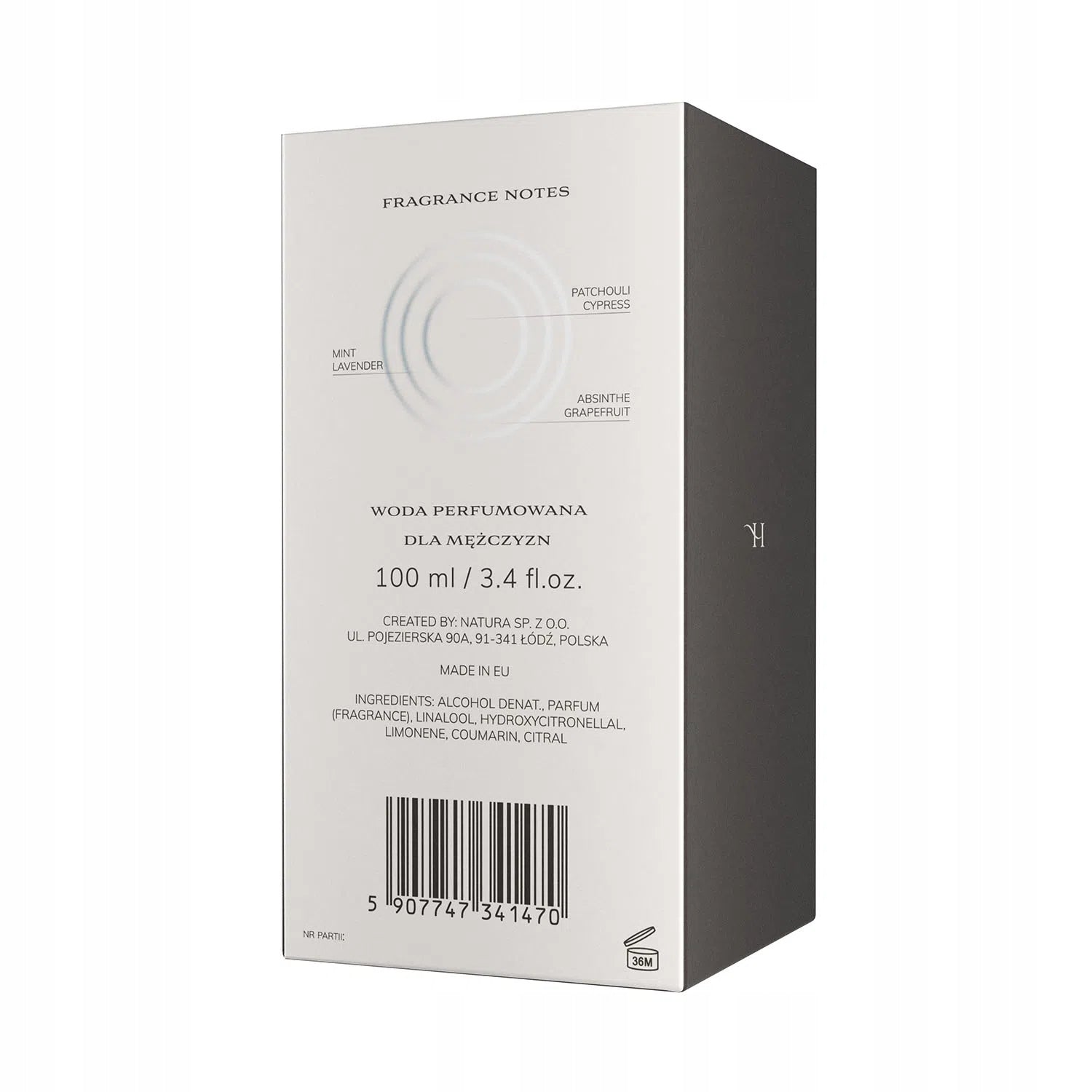 HARMONIQ MEN HORIZON Men's Amber Spice Perfume 100ML EAN (GTIN) 5907747341470