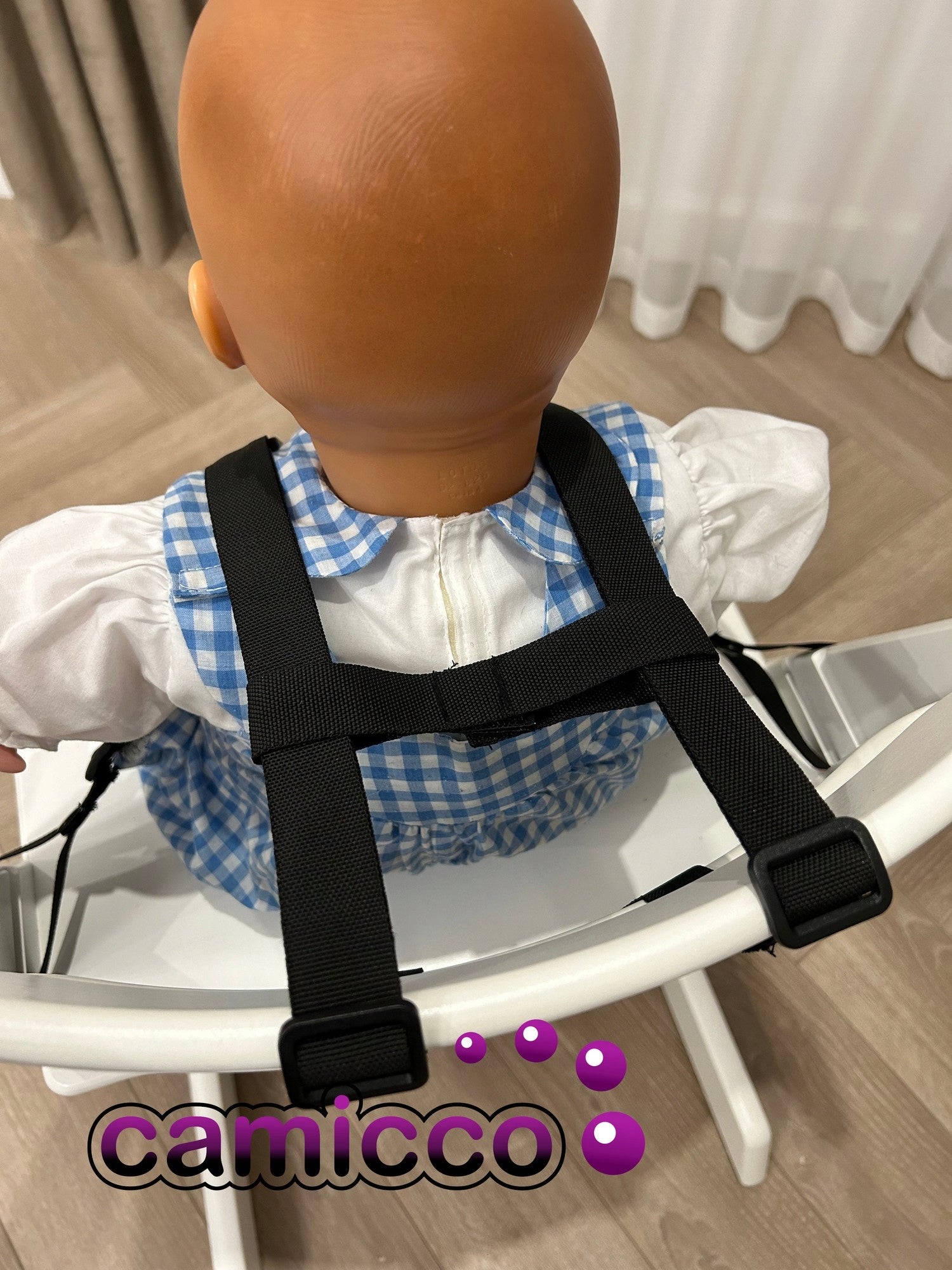 HARNESS STRAPS for HIGHCHAIR feeding chair TROLLEY tripp trapp five-point Manufacturer code CAM642