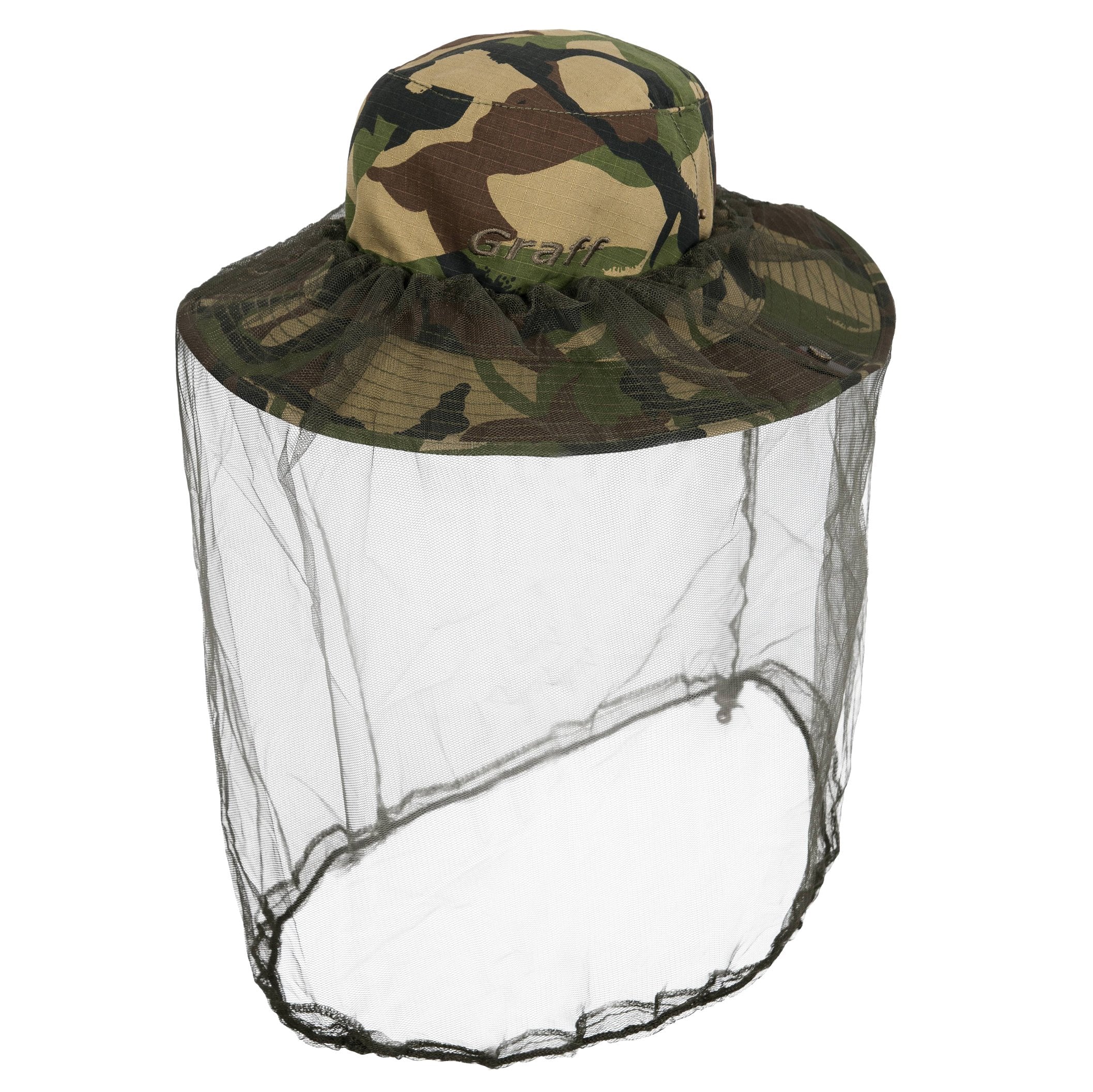 HAT WITH MOSQUITO NET GRAFF 105-C NR.54-58 105-C-M-54-58 Brand Graff