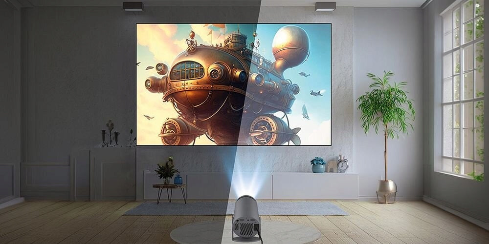 HAWK PJ10 HD Projector (1280 x 720), 250 ANSI lumen, Wi-Fi, Bluetooth Brand no brand