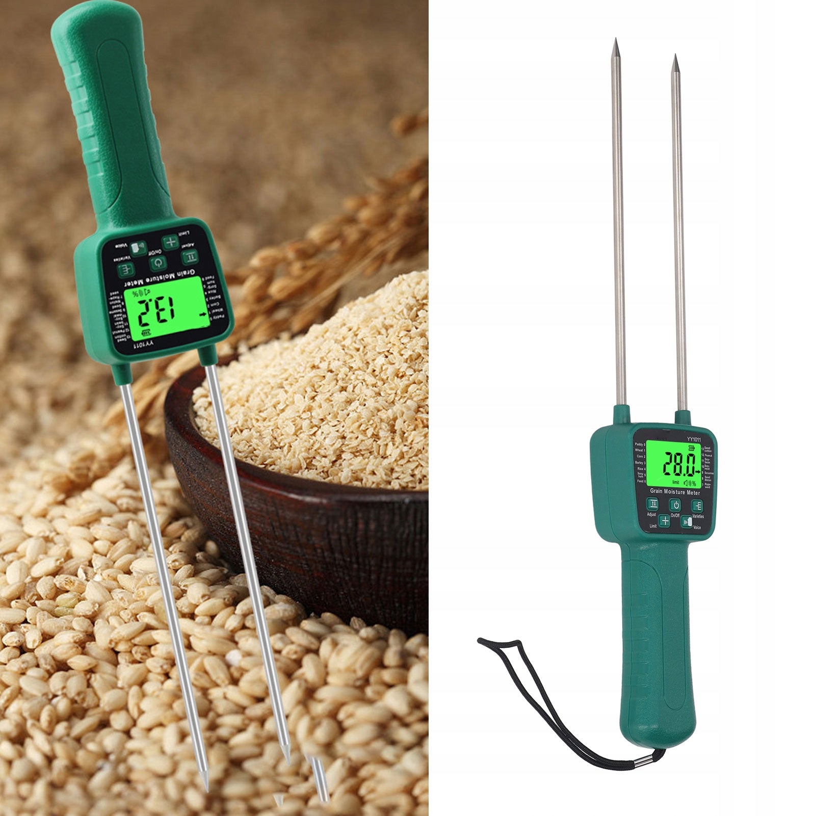 HAY MOISTURE METER HUMIDITY TESTER FOR AGRICULTURE UNIVERSAL