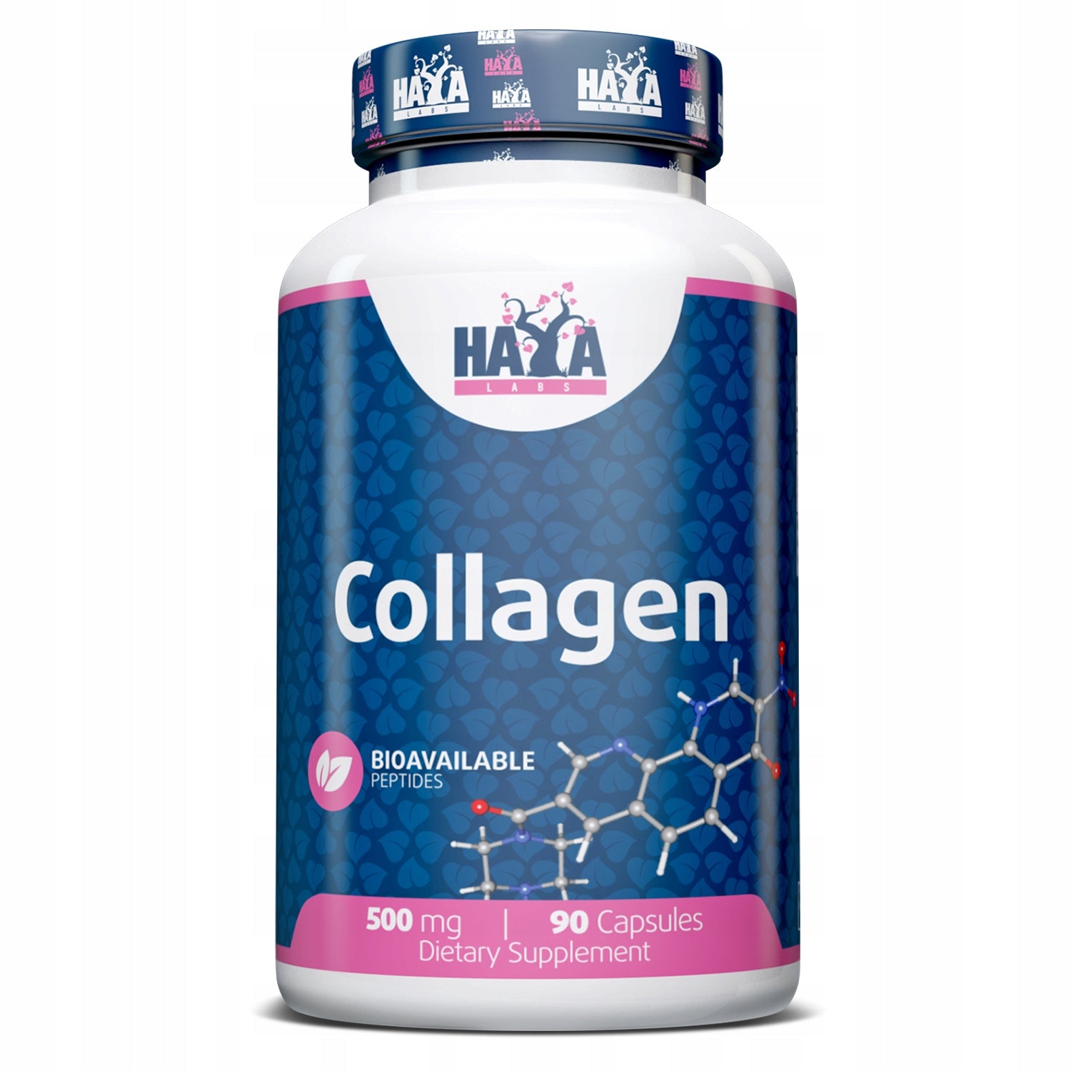 HAYA LABS Collagen, Collagen 500 mg Joint Skin 90 capsules