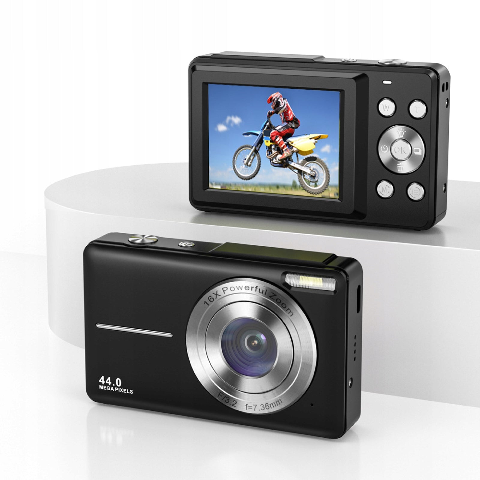 HD DIGITAL CAMERA PORTABLE CAMERA 1080P 50MP STABILIZATION WITH 16X ZOOM