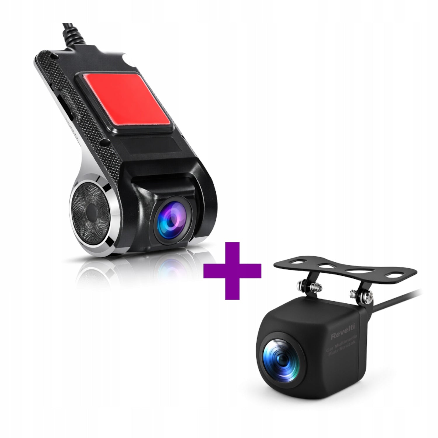 HD DVR Video Recorder + Reversing Camera for Android HD Radio 720p IP67