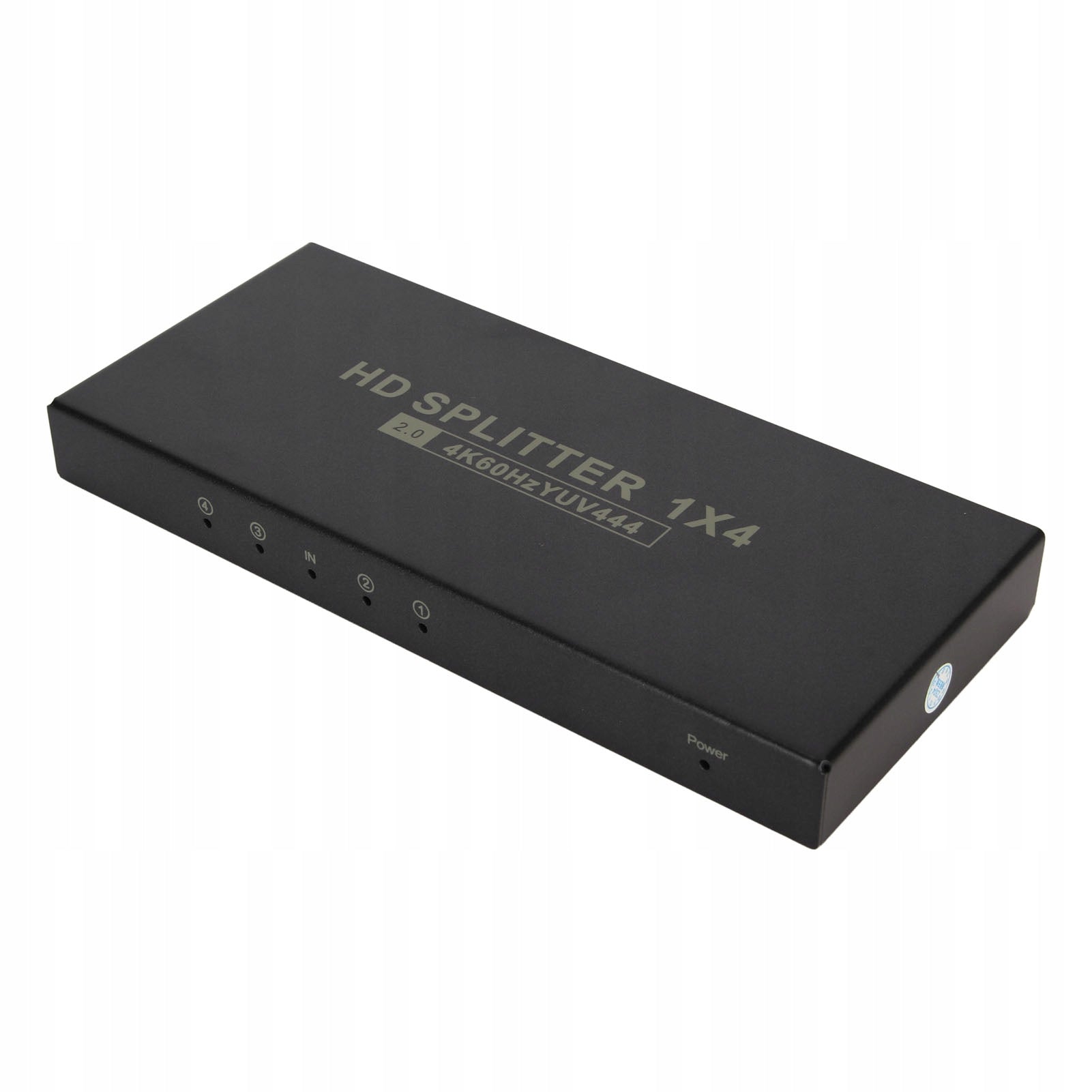 HD Multimedia Interface 2.0 Splitter 4K 60Hz 1 in 4 with Out 18Gbps QU Brand no brand