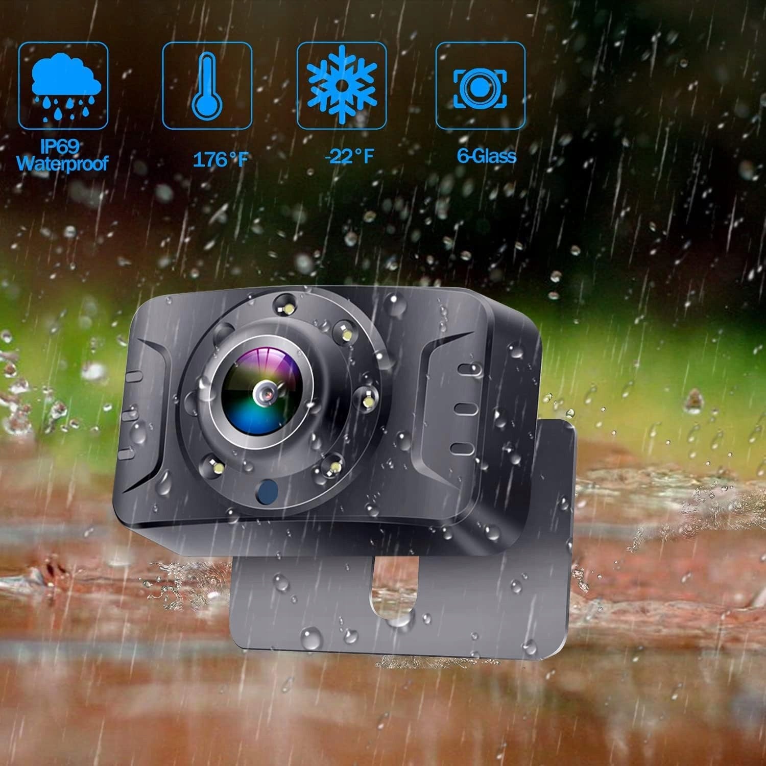 HD Reversing Camera with 5 Inch Monitor SUV Passenger Car Manufacturer code W3